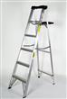 ESCALERA DE ALUMINIO INSTALADOR PROF. 6 ESCALONES