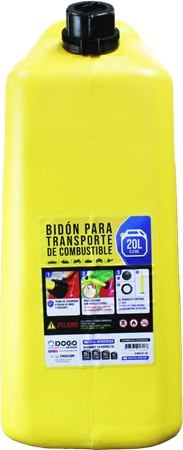 BIDON PROFESIONAL 20 LTS (AMARILLO) BP20-A