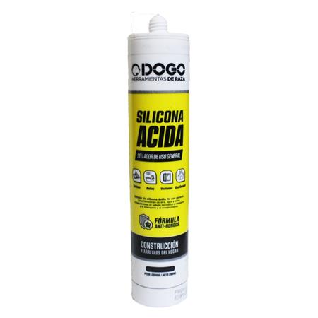 SELLADOR SILICONA ACIDA BLANCO 280 ML
