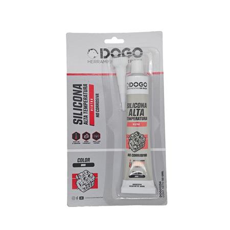 SELLADOR SILICONA ALTA TEMPERATURA GRIS POMO 50 ML