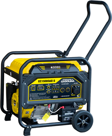 GENERADOR NAFTA 380V-EC15000AE-3 / 4T-A/ELECT.-9.0KVA